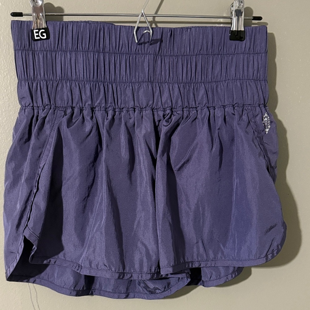 Free people Elegant High-Waisted Purple Skorts